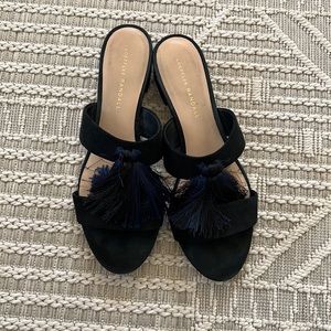 Loeffler Randall black sandals size 8